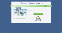 Desktop Screenshot of equestriansport.de